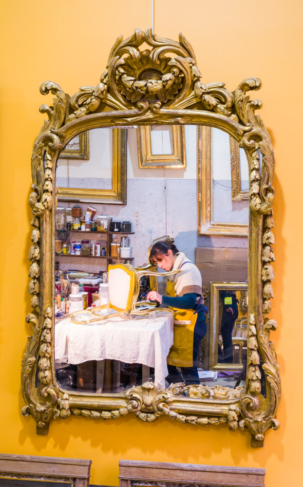 Restauration cadres anciens - Dorures