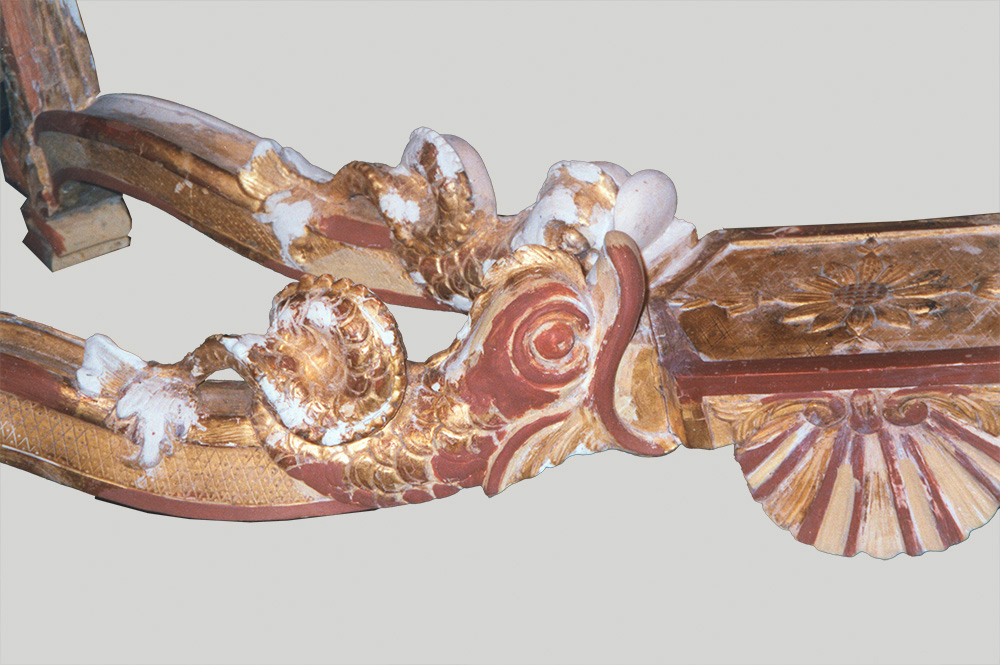 Console aux Dauphins XVIII