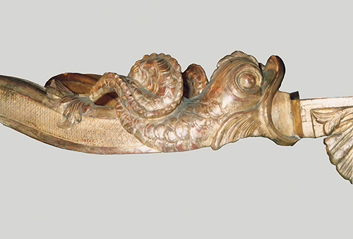 Console aux Dauphins XVIII