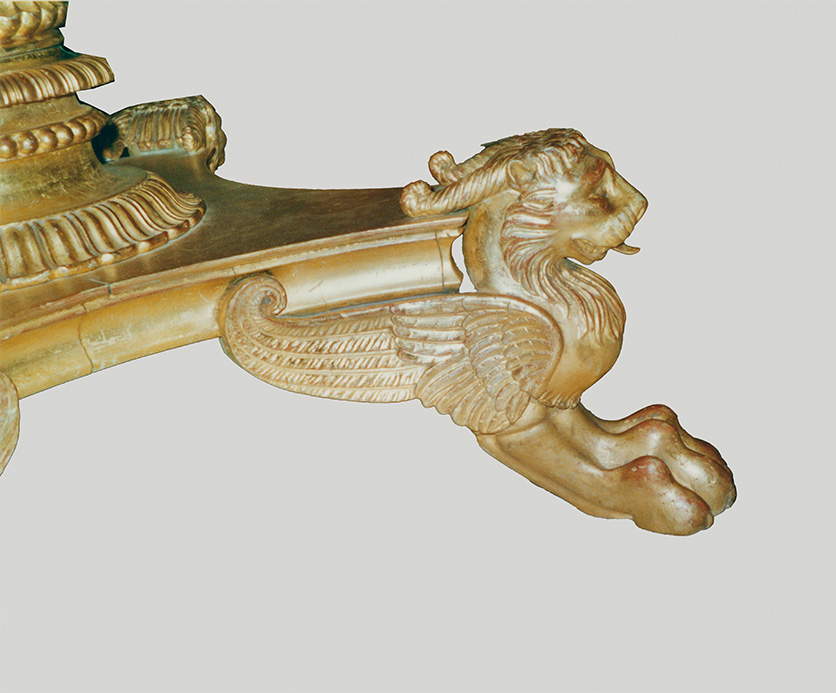 STEHANIE REY console bois doré