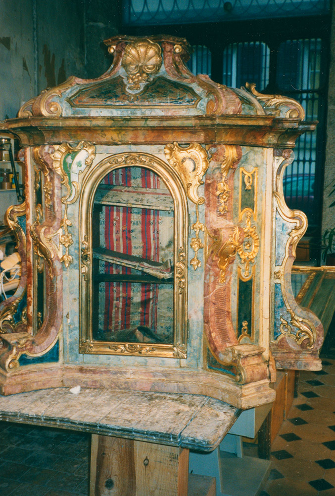 Tabernacle Italie du nord fin XVII