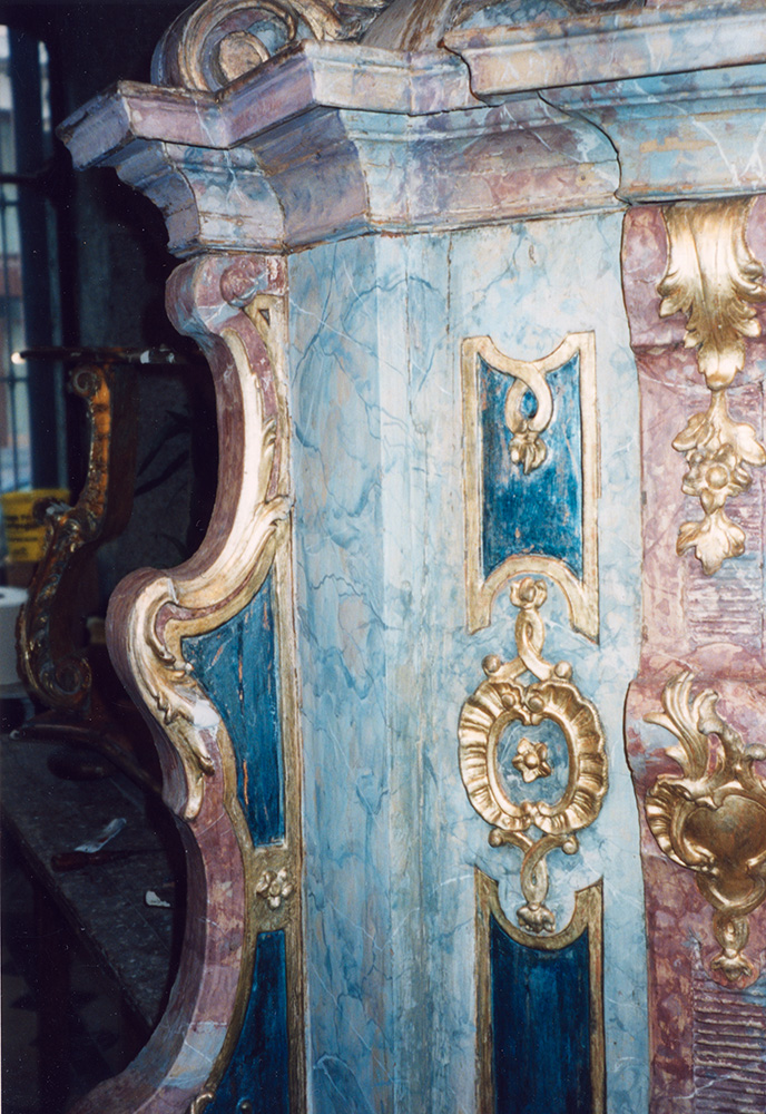 Tabernacle Italie du nord fin XVII