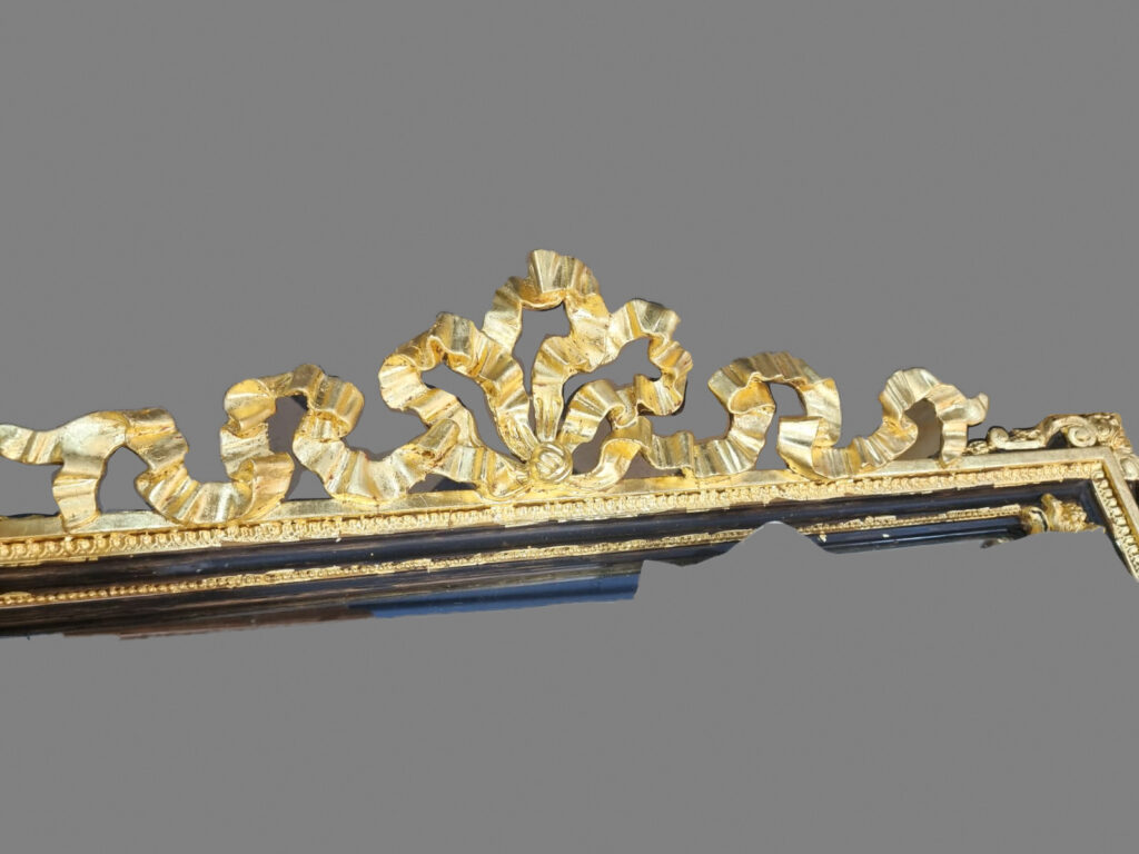 Restauration noeud sur Glace XIXe